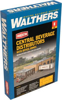 Walthers Cornerstone Central Beverage Distributors with Office Annex