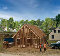 Walthers Cornerstone House Under Construction