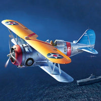 1/48 Academy USN F3F-2 VF-6 Fighting Six