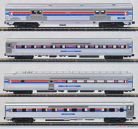 Kato USA Inc Rainbow-Era 8-Car Set Amtrak Mix