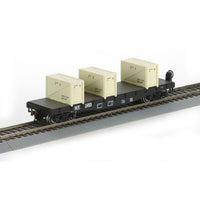 Athearn 40ft Flat Car with Three Crates WP # 6 (SKU 140-92216)