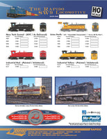 Rapido Trains   EMD SW9 - Standard DC, DCC ready