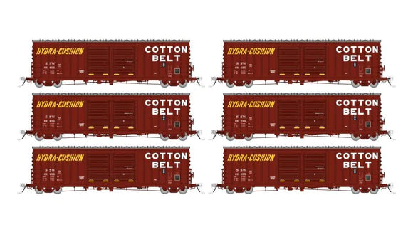 Rapido Trains Inc Pacific Car & Foundry B-70-69/71/75 Boxcar 6-Pack HO SCALE