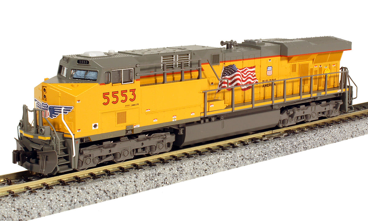 Kato N scale GE ES44AC Union Pacific – Orange Empire Model Trains LLC