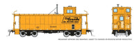 Rapido HO Scale D&RGW End Cupola As-built Steel Caboose