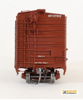 Southern Pacific (SP) Brown Repaint 1965+ SP 40′ Boxcar Rebuild w/ 10′ Door