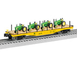 Lionel 40' Flatcar with Tractor Load - 3-Rail - Ready to Run -PRE ORDER-