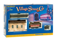 Bachmann CHRISTMAS STREETCAR SET (ON30)