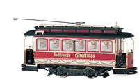 Bachmann CLOSED STREETCAR - SEASONS GREETINGS (ON30)