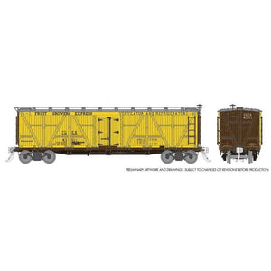 Rapido Trains Inc FGE Class R7 Wood Reefer 6-Pack  Pennsylvania Railroad -PRE ORDER-