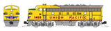 Kato N scale F7 A/B Diesels UP #1468 & 1468B w/DCC