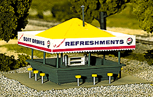 Atlas Model Railroad Co. Refreshment Stand