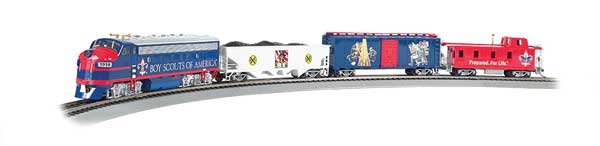 Bachmann Industries Scout Special Train Set - E-Z App(TM)