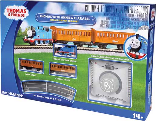 Bachmann Industries Thomas with Annie and Clarabel Train Set - Standard DC - N SCALE Thomas and Friends(TM