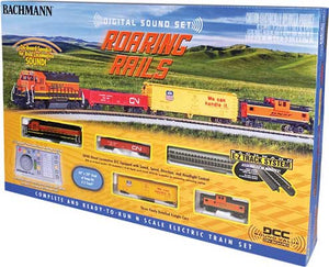 Bachmann Industries Roaring Rails Diesel Train Set - Sound and DCC