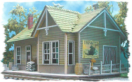 Bar Mills Scale Model Works Whistle Stop Junction