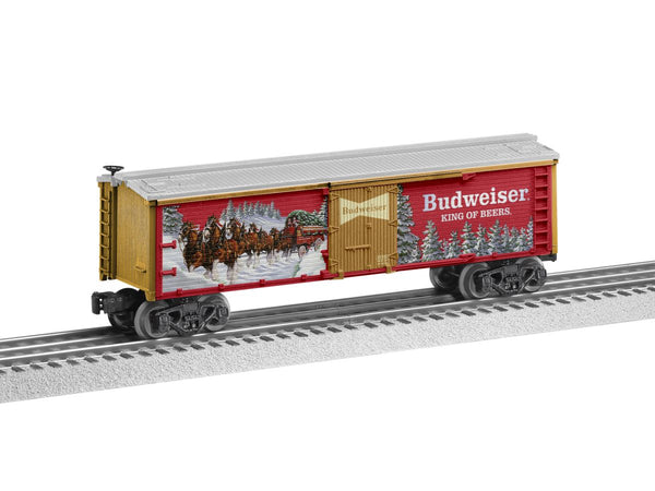 Lionel O Scale Budweiser Clydesdale Holiday Reefer