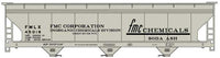 Accurail Inc ACF 47' 3-Bay Center-Flow Covered Hopper - Kit