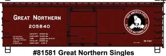 Accurail Inc 36' Double-Sheathed Wood Boxcar w/Steel Roof, Ends, Straight Underframe - Kit- PRE ORDER