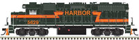 Atlas -EMD GP38 Low Nose w/Dynamic Brakes - Standard DC - Master(R) Silver - N SCALE