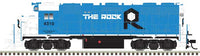 Atlas -EMD GP38 Low Nose w/Dynamic Brakes - Standard DC - Master(R) Silver - N SCALE