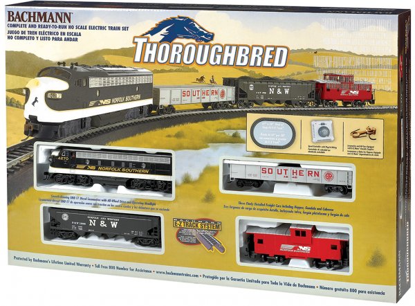 HO Norfolk Southern Thoroughbred Diesel Freight Set