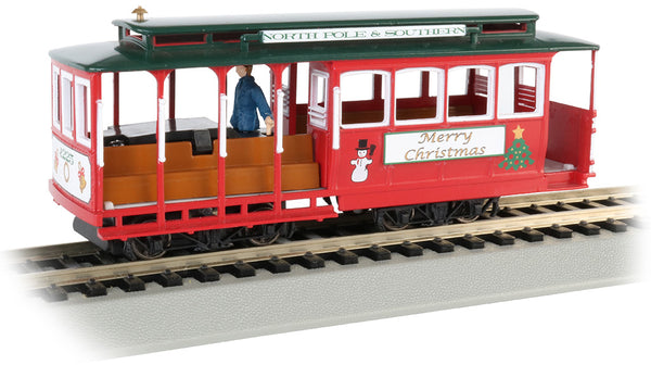 Bachmann CHRISTMAS - CABLE CAR WITH GRIP MAN