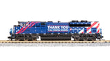 Broadway Limited 8673 HO Diecast EMD SD70ACe, MRL 4404, Essential Workers, Paragon4 Sound/DC/DCC, w/ Smoke