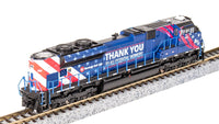 Broadway Limited 8673 HO Diecast EMD SD70ACe, MRL 4404, Essential Workers, Paragon4 Sound/DC/DCC, w/ Smoke