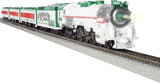 Lionel Christmas Cheer Passenger Bluetooth HO Gauge Model Train Set with Remote