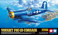 TAMIYA 60327 1/32 Vought F4U-1D Corsair Plastic Model Airplane Kit