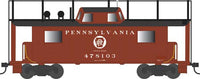 Bowser Manufacturing Co. PRR Class N8 Steel Center-Cupola Cabin Car Caboose- Ready to Run