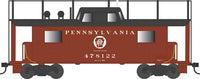 Bowser Manufacturing Co. PRR Class N8 Steel Center-Cupola Cabin Car Caboose- Ready to Run