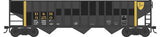 Bowser Manufacturing Co. 70-Ton 14-Panel 3-Bay Hopper - Ready to Run