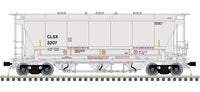 Atlas HO Scale Trinity 3230 3-Bay Covered Hopper - Ready to Run - Master(R) Plus Atlas Model Railroad Co. #20006833