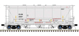 Atlas HO Scale Trinity 3230 3-Bay Covered Hopper - Ready to Run - Master(R) Plus Atlas Model Railroad Co. #20006833