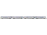 O Scale Lionel 18" Streamlined Fluted-Side 3 Coaches, Observation - 3-Rail Ready to Run -  PRE ORDER