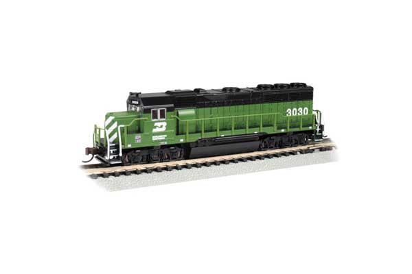 Bachmann N Scale EMD GP40 - Econami Sound and DCC