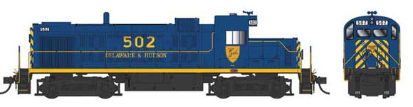 Alco D&H RS3m Chop Nose Delaware and Hudson Solid Blue