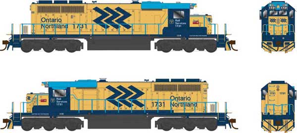 Bowser Manufacturing Co. GMD SD40-2 - Standard DC - Executive Line