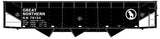 Accurail Inc AAR 70-Ton Offset-Side 3-Bay Hopper - Kit