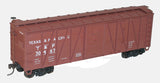 Accurail Inc 40' Single-Sheathed Wood Boxcar with Wood Doors and Wood Ends - Kit