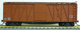 Accurail Inc 40' Single-Sheathed Wood Boxcar with Wood Doors and Wood Ends - Kit