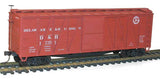 Accurail Inc 40' Single-Sheathed Wood Boxcar with Wood Doors and Wood Ends - Kit