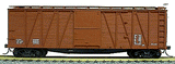 Accurail Inc 40' Single-Sheathed Wood Boxcar with Wood Doors and Wood Ends - Kit