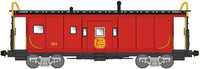 Bluford Shops International Car Half-Bay Window Caboose - Ready to Run