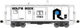 Bluford Shops International Car Half-Bay Window Caboose - Ready to Run