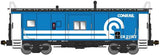 Bluford Shops International Car Half-Bay Window Caboose - Ready to Run