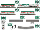 Lionel Christmas Cheer Passenger Bluetooth HO Gauge Model Train Set with Remote