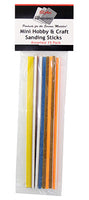 Mini Hobby and Craft Sanding Sticks - 15 Pack